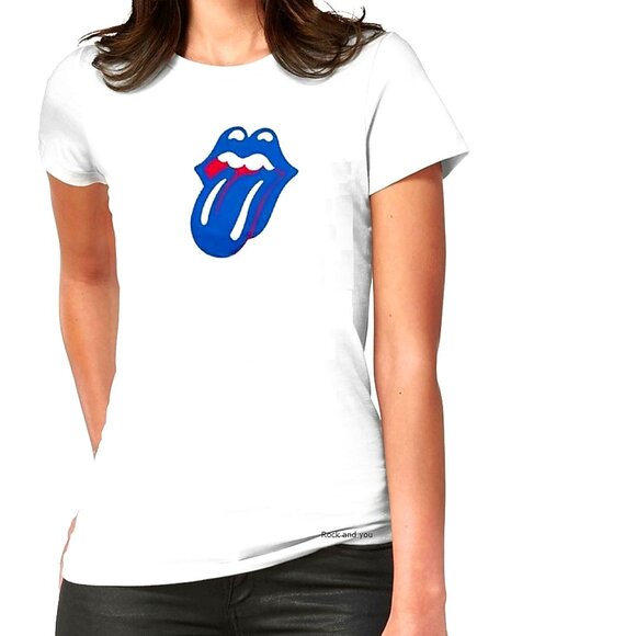 Rolling Stones Blue & Lonsome Tongue rock Official T-Shirt L NWT - Picture 1 of 2